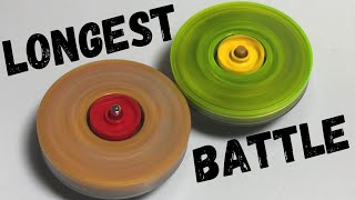 The World's LONGEST Lego Beyblade Battle!