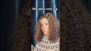 Super double drawn wig #fypシ゚viral #hair #wig #pianowig #trending