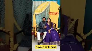 Naveen sir haldi function #reels #trending #shorts