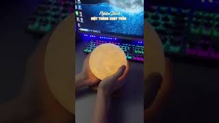 Đèn LED Mặt trăng  Lightmoon | Nghiện Decor #shorts #moon