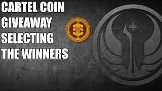 ANNOUNCING THE CARTEL COIN GIVEAWAY WINNERS!