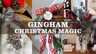 Holiday Cheer w/ Gingham: Ode to Heritage Patterns Rekindling Warmth, Tradition, and Festive Spirit