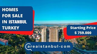 Sea View Apartments for sale in Turkey, Bosphorus View Property in Istanbul