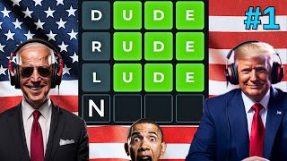 US Presidents Play WORDLE 1