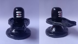 Diy Clay shivling|Shivling Art| #shivamart #craft #shorts