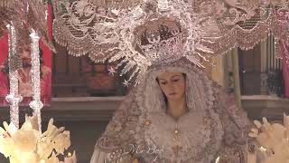 Virgen del Triunfo, petalá y entrada en la Plaza de las Pasiegas - Granada 2022