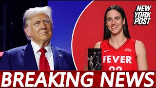 Trump praises Caitlin Clark while talking pay equity in women’s sports: ‘She’s unbelievable’