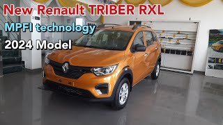 New Renault TRIBER Rxl 2024 Model ✅️ || Triber rxl Price  7.05L Only 👍