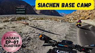 Hunder to Siachen Base Camp Bajaj Pulsar N250 | Delhi - Ladakh Solo Ride EP - 07