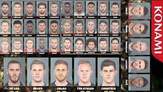 PES 2019 PLAYER FACES UPDATED. Neymar, Ronaldo, Pogba and many more