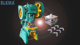 BLKMA brand duct corner punching machine / Hvac duct TDF corner punching forming/making machine