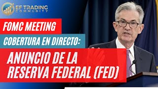 FOMC Meeting en vivo 📊: Jerome Powell y Anuncios de la FED en directo (31-Julio-2024)