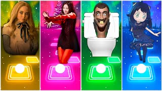 BLOODY MARY ANIME VS SKIBIDI TOILET VS M3GAN VS JISOO FLOWER