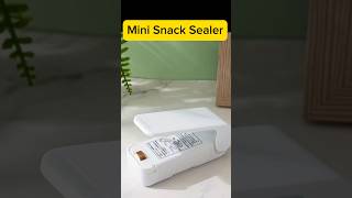 Mini Snack Sealer #5minutecrafts #useful