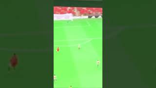 Amazing goal Marcus rashfod fifa 23. #shorts #fifa #fifa23