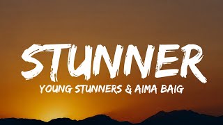 Young Stunners - STUNNER (Lyrics - Lyrical Video) | Aima Baig | Infnix pak