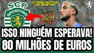 🟢💥SURPRESA BOMBÁSTICA! SAIU AGORA! ESTA FOI DE CAIR O QUEIXO! NOTÍCIAS DO SPORTING CLUBE DE PORTUGAL