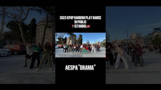 KPOP RANDOM PLAY DANCE IN ISTANBUL!! #kpopinpublic #aespa