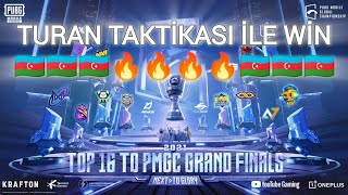 PUBG MOBİLE AZERBAYCAN  🇦🇿 TURAN TAKTİKASİ İLE WİN !  🔥🔥🔥