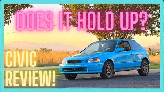 What Is a 90's Civic Like In 2022? | 1998 Honda Civic DX REVIEW