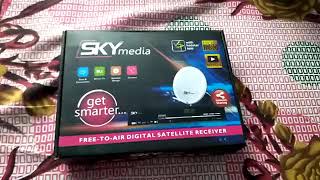 Skymedia settop box...paise wale channel free dekho