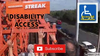 NICKELODEON STREAK |♿️DISABILITY ACCESS| BLACKPOOL PLEASURE BEACH