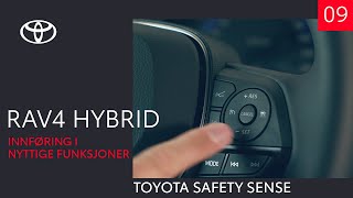 Toyota RAV4 Hybrid 2020 - Toyota Safety Sense (9 av 13) - Innføring i nyttige funksjoner