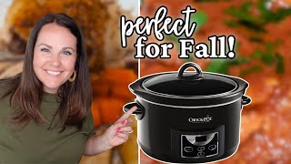 3 TASTY CROCK POT Dinners that are perfect this fall! | Crock pot recipes