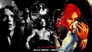 Do you like our plan? ▲ winter soldier + black widow