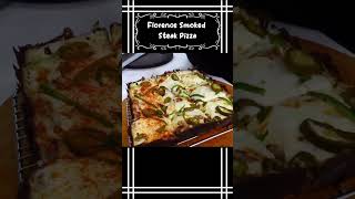 Florence smoked steak pizza #shorts #steak #pizza