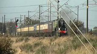 60163 Tornado (whistle) on the Cathedrals Express, September 2009.