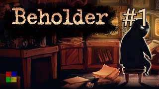 Beholder прохождение #1 ♦ ВЗЯЛИ НА РАБОТУ ♦