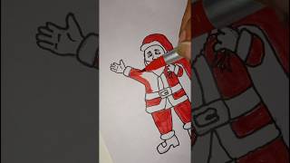 merry christmas santa Drowing, santa gift art, #art #drawing #meetvils #2024  #viral #merrychristmas