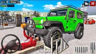 Offroad Jeep Driving Simulator 3D Real 4x4 Hummer Luxury SUV Driver - Android GamePlay #2