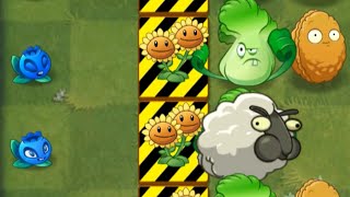 Plants vs Zombies 2 - Penny's Pursuit Far Future Level 3 (Difficulty 1)