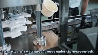 Granular Filling and Sealing Production Line——horseshoe cooler