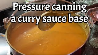 Pressure canning a curry sauce base: UK canner. #allotment #foodpreservation