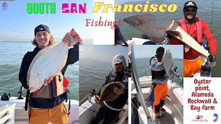 South San Francisco Halibut Fishing! Oyster Point.