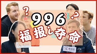 996工作制？德国人说No Way！| Can you accept the 996 working system in China？