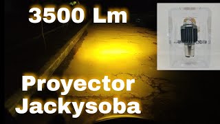 Foco LED ba20D Yakisoba AMARILLO Moto Italika D125