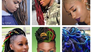 STUNNING AND TRENDING SHAVED HAIRSTYLES WITH LOCS