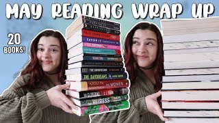 I read 20 books in May and found a few new five-star favorites [May Wrap Up]