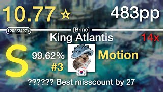 10.77⭐Motion | Aoi - King Atlantis [Brine] #3 483pp 99.62% 14x