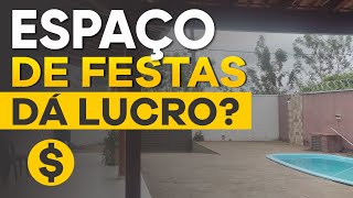 ESPAÇO DE FESTAS DÁ LUCRO? Veja os CUSTOS FIXOS e VARIÁVEIS de um espaço de festas.