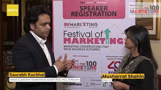 Saurabh Kuchhal, Head, Customer Experience, South Asia, HCL Software | BW Marketing World