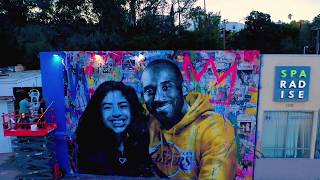 Kobe Bryant Mural by MR. Brainwash