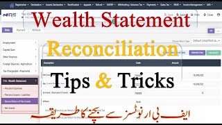 Tips & Tricks for Wealth Statement Reconciliation, How to Reconcile Your Wealth | 2024 ITR & WS