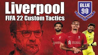 FIFA 22 klopp Liverpool 433(5) Best Custom Tactics & Creating Chances