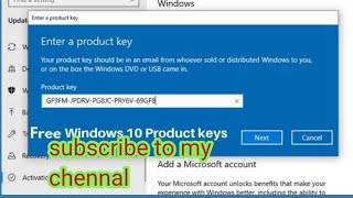 windows 10 product key by sibghat