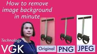 How to remove background